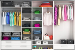 Mách bạn 5 cách sắp xếp tủ quần áo thông minh, tiết kiệm diện tích tối ưu