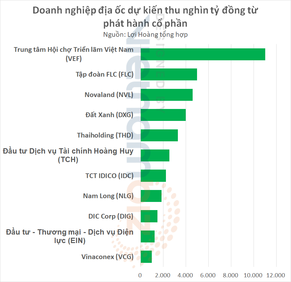 Làn sóng doanh nghiệp địa ốc phát hành cổ phần (Bài 2): Lớn nhỏ đều hào hứng, từ Novaland, FLC, Thaiholdings, Vinaconex… đến những công ty thua lỗ - Ảnh 1.