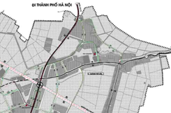Bản đồ quy hoạch giao thông xã Quảng Phú Cầu, Ứng Hoà, Hà Nội thời kỳ 2021 - 2030