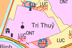 Đất dính quy hoạch ở xã Tri Thủy, Phú Xuyên, Hà Nội