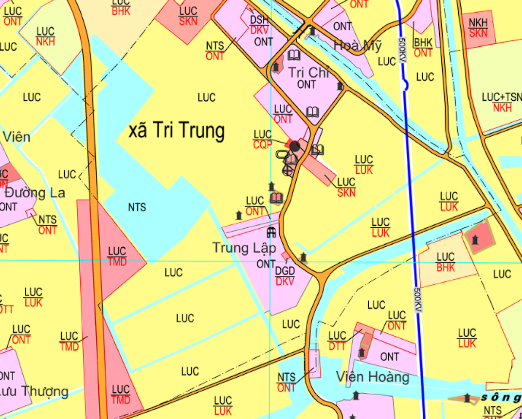 Bản đồ quy hoạch sử dụng đất xã Tri Trung, Phú Xuyên, Hà Nội - Ảnh 2. Bản đồ quy hoạch sử dụng đất xã Tri Trung, Phú Xuyên, Hà Nội - Ảnh 2.