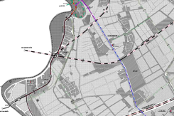 Bản đồ quy hoạch giao thông xã Vạn Thái, Ứng Hoà, Hà Nội thời kỳ 2021 - 2030