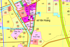 Bản đồ quy hoạch giao thông xã Văn Hoàng, Phú Xuyên, Hà Nội
