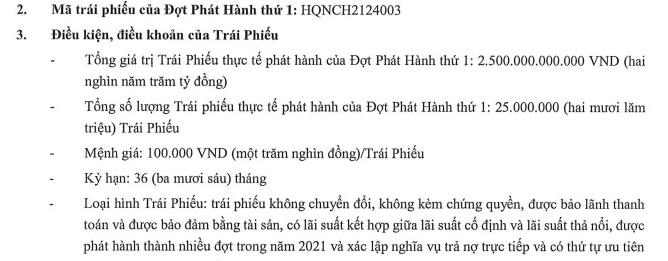 Hưng Thịnh Quy Nhơn phát hành thành công 2.500 tỷ đồng trái phiếu - Ảnh 1. Hưng Thịnh Quy Nhơn phát hành thành công 2.500 tỷ đồng trái phiếu - Ảnh 1.