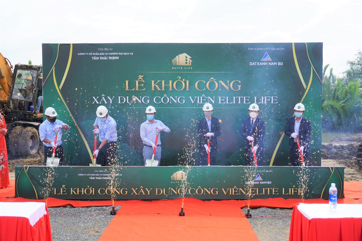 Khởi công khu công viên quy mô lớn tại dự án khu dân cư ven sông Elite Life - Ảnh 1. Khởi công khu công viên quy mô lớn tại dự án khu dân cư ven sông Elite Life - Ảnh 1.