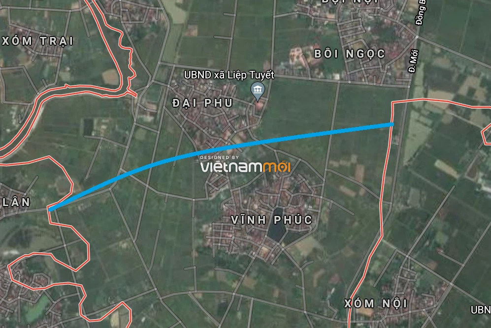 Đường sẽ mở ở xã Liệp Tuyết, Quốc Oai, Hà Nội - Ảnh 2.