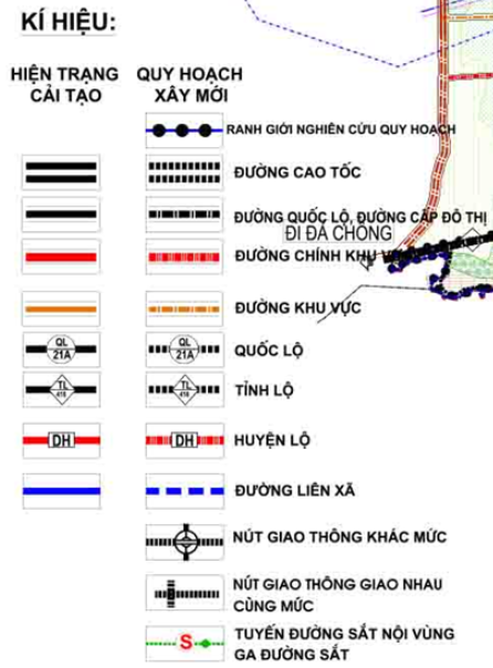 Bản đồ quy hoạch giao thông thị xã Sơn Tây  - Ảnh 3.