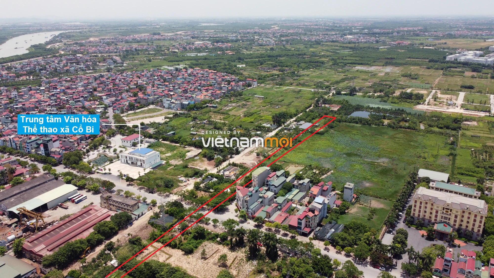Đường sẽ mở theo quy hoạch ở xã Cổ Bi, Gia Lâm, Hà Nội (phần 2) - Ảnh 3. Đường sẽ mở theo quy hoạch ở xã Cổ Bi, Gia Lâm, Hà Nội (phần 2) - Ảnh 3.