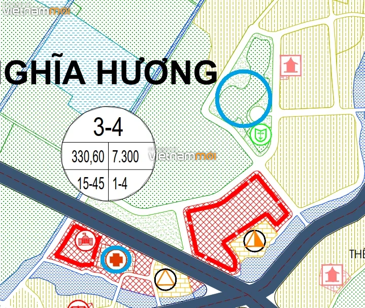 Đất dính quy hoạch ở xã Nghĩa Hương, Quốc Oai, Hà Nội - Ảnh 1.