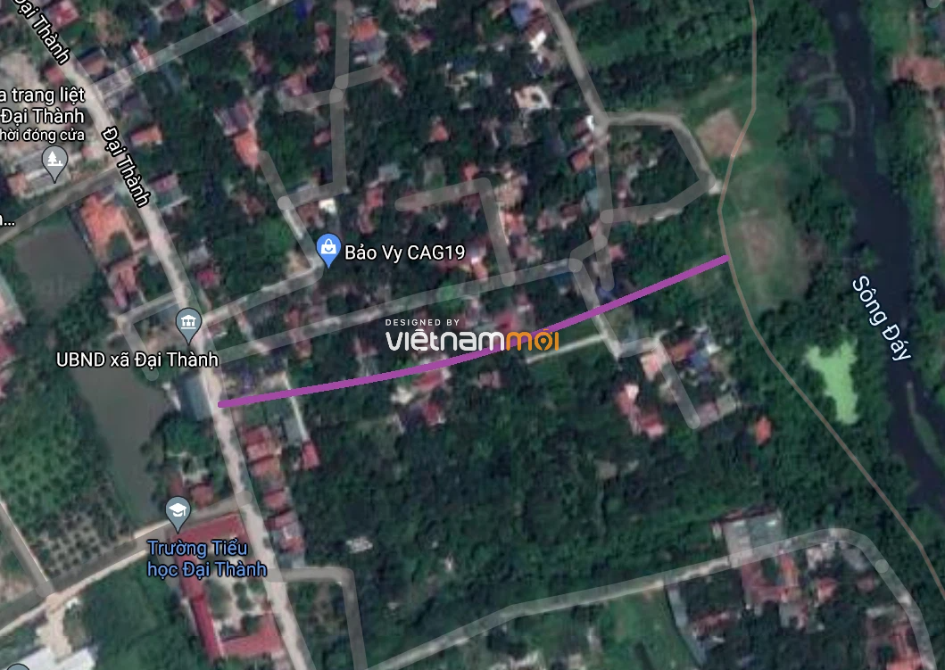 Đường sẽ mở ở xã Đại Thành, Quốc Oai, Hà Nội - Ảnh 2.