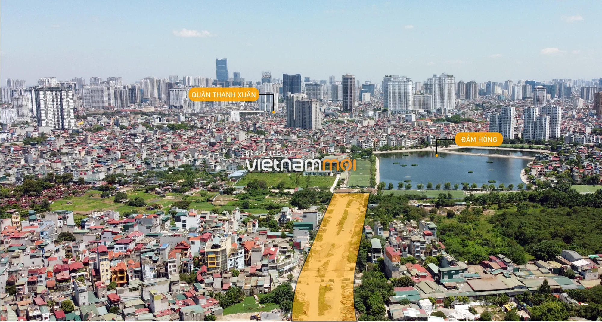 Vành đai 2,5 sẽ mở theo quy hoạch qua quận Hoàng Mai, Hà Nội - Ảnh 1. Vành đai 2,5 sẽ mở theo quy hoạch qua quận Hoàng Mai, Hà Nội - Ảnh 1.