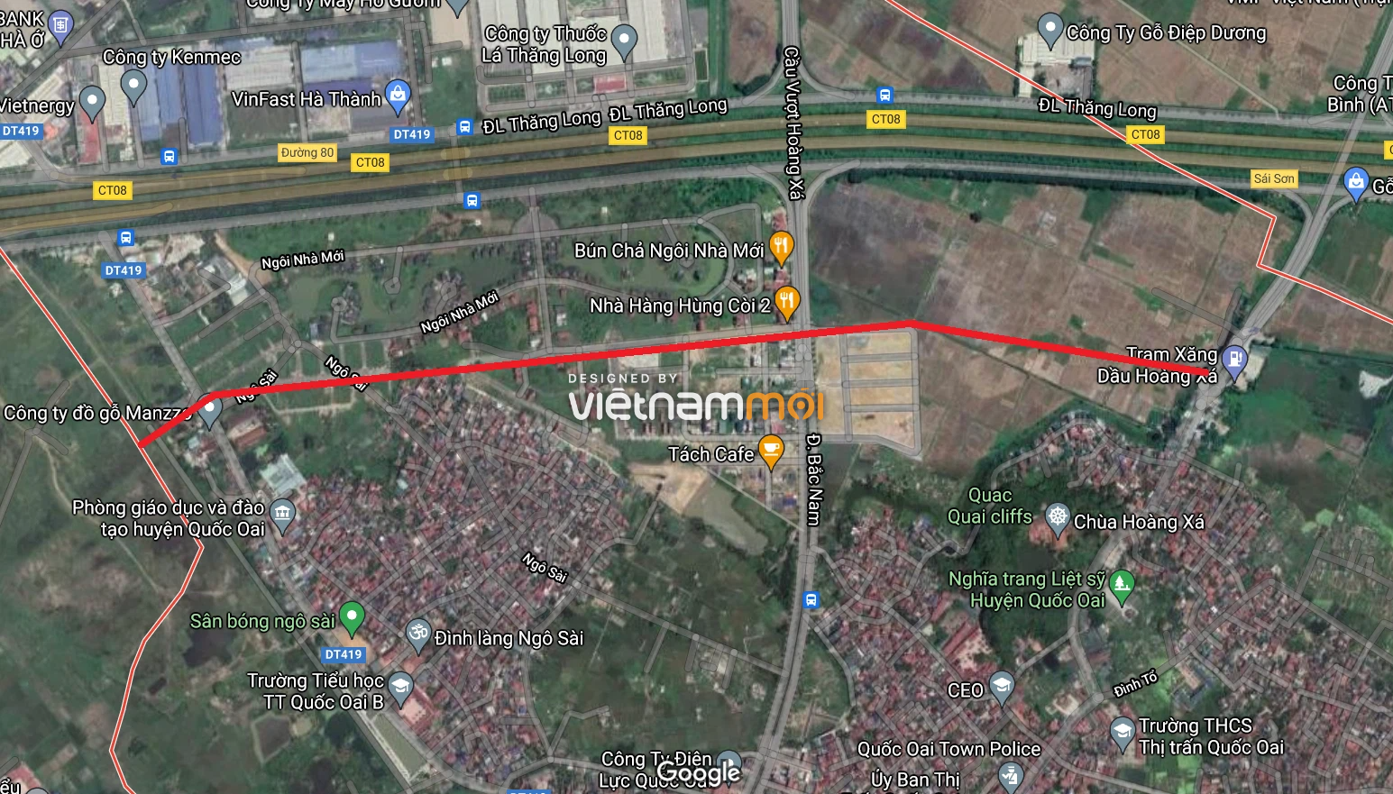 Đường sẽ mở ở thị trấn Quốc Oai, Quốc Oai, Hà Nội - Ảnh 2. Đường sẽ mở ở thị trấn Quốc Oai, Quốc Oai, Hà Nội - Ảnh 2.