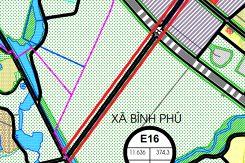 Đường sẽ mở ở xã Bình Phú, Thạch Thất, Hà Nội