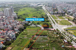 Đấu giá 101 thửa đất tại quận Long Biên, Hà Nội, khởi điểm từ 36 triệu đồng/m2