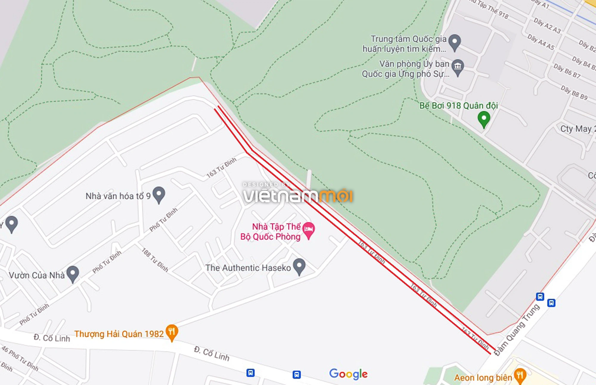 Đường sẽ mở theo quy hoạch ở phường Long Biên, Long Biên, Hà Nội (phần 4) - Ảnh 1. Đường sẽ mở theo quy hoạch ở phường Long Biên, Long Biên, Hà Nội (phần 4) - Ảnh 1.