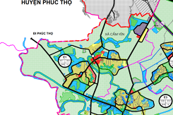 Bản đồ quy hoạch sử dụng đất xã Cẩm Yên, Thạch Thất, Hà Nội