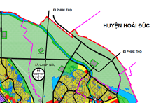 Bản đồ quy hoạch sử dụng đất xã Canh Nậu, Thạch Thất, Hà Nội