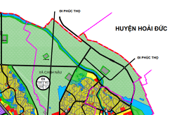 Bản đồ quy hoạch sử dụng đất xã Canh Nậu, Thạch Thất, Hà Nội