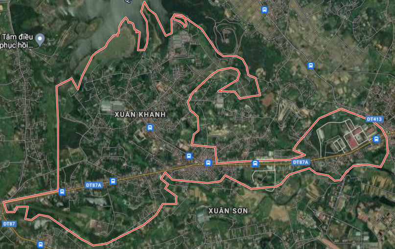 Bản đồ quy hoạch sử dụng đất phường Xuân Khanh, Sơn Tây, Hà Nội - Ảnh 1.