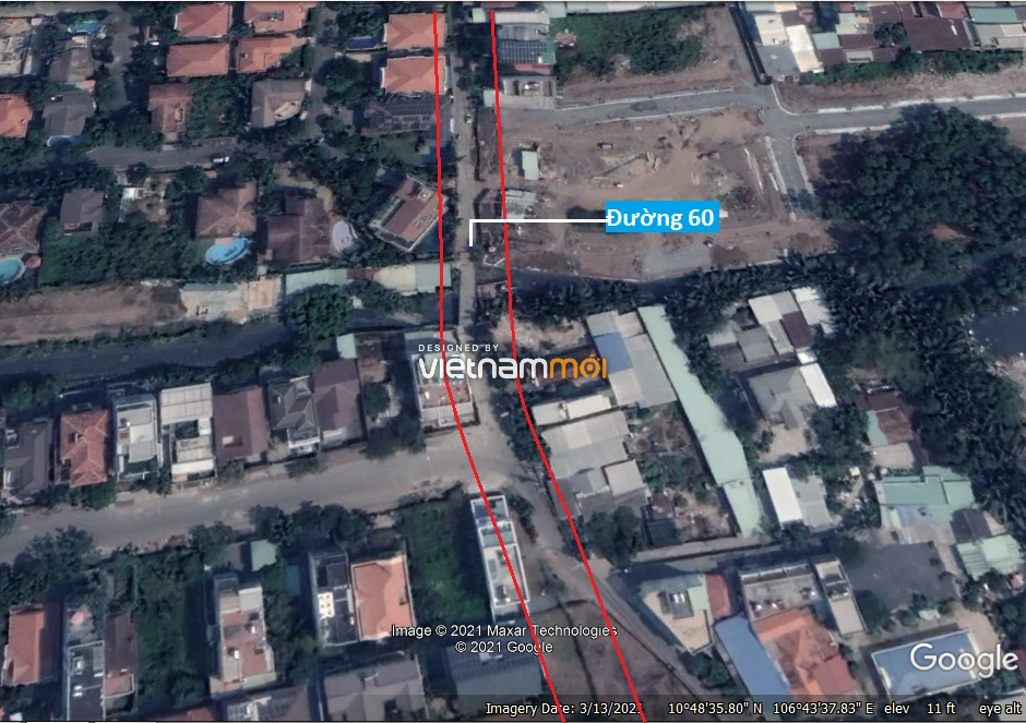 Đường sẽ mở theo quy hoạch ở phường Thảo Điền, Quận 2, TP HCM (phần 1) - Ảnh 8.
