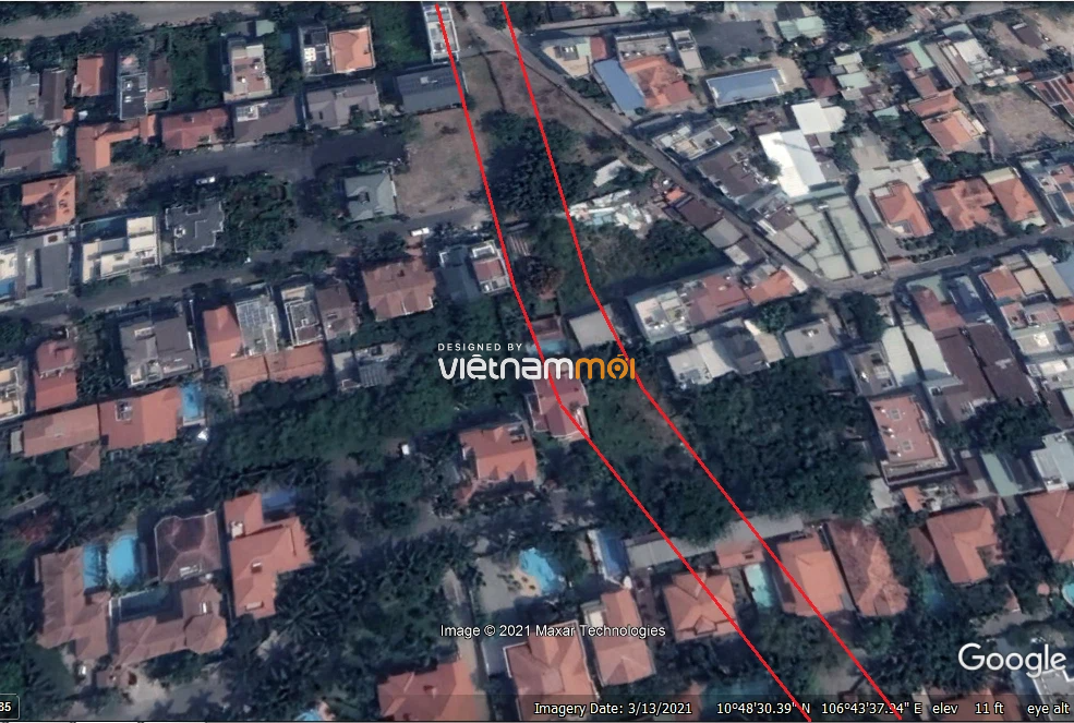 Đường sẽ mở theo quy hoạch ở phường Thảo Điền, Quận 2, TP HCM (phần 1) - Ảnh 9.