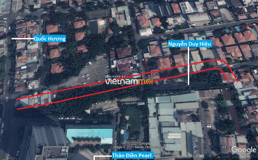 Đường sẽ mở theo quy hoạch ở phường Thảo Điền, Quận 2, TP HCM (phần 3) - Ảnh 3. Đường sẽ mở theo quy hoạch ở phường Thảo Điền, Quận 2, TP HCM (phần 3) - Ảnh 3.