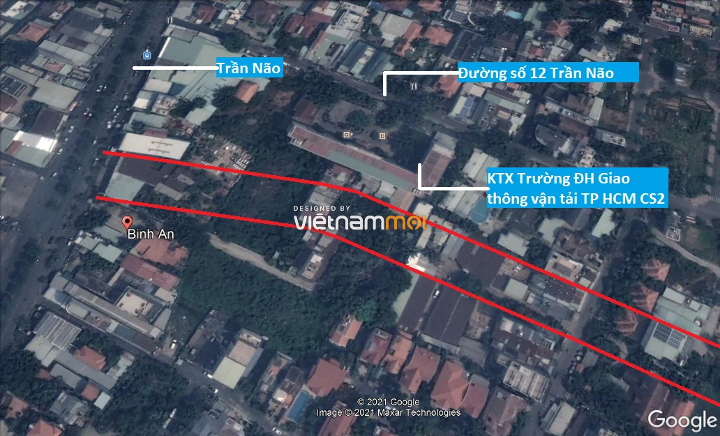 Đường sẽ mở theo quy hoạch ở phường Bình An, Quận 2, TP HCM (phần 1) - Ảnh 7.