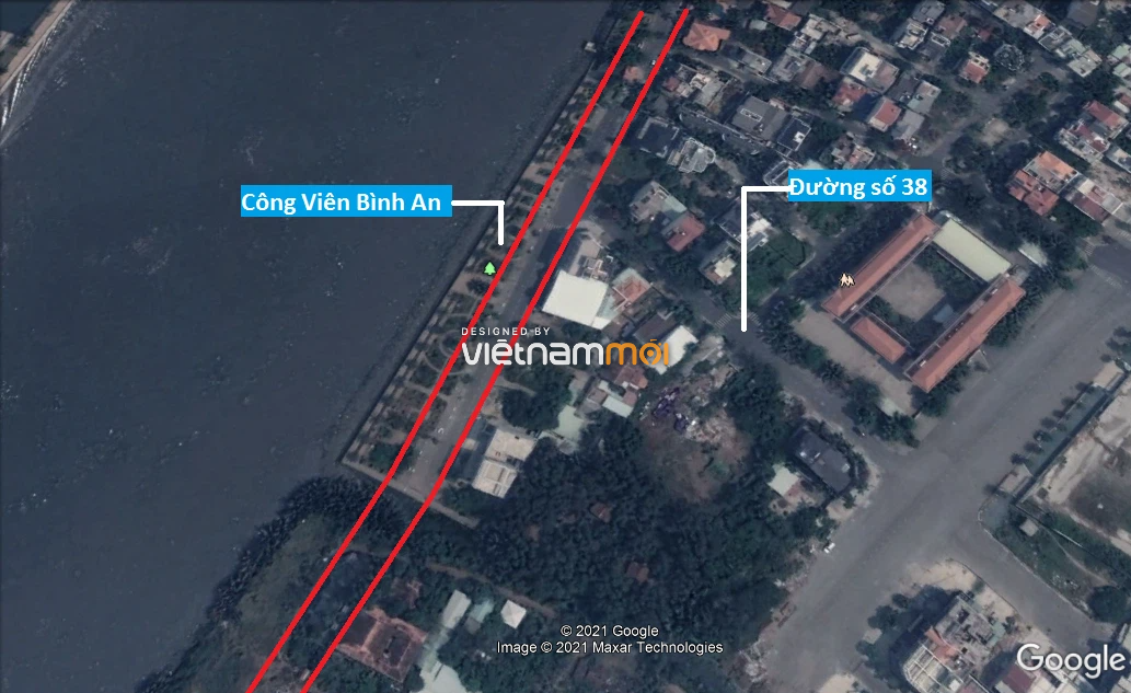 Đường sẽ mở theo quy hoạch ở phường Bình An, Quận 2, TP HCM (phần 2) - Ảnh 6. Đường sẽ mở theo quy hoạch ở phường Bình An, Quận 2, TP HCM (phần 2) - Ảnh 6.