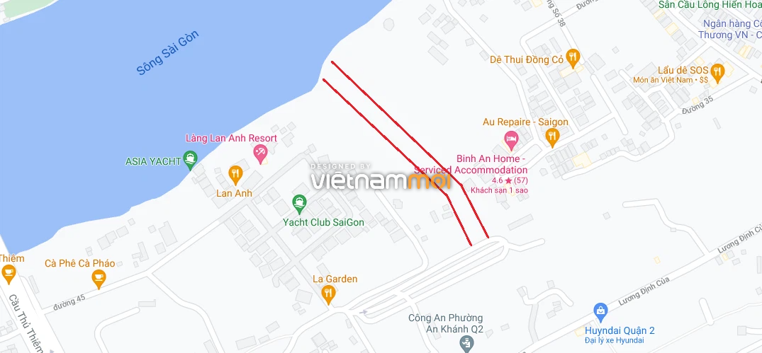 Đường sẽ mở theo quy hoạch ở phường Bình An, Quận 2, TP HCM (phần 2) - Ảnh 9. Đường sẽ mở theo quy hoạch ở phường Bình An, Quận 2, TP HCM (phần 2) - Ảnh 9.