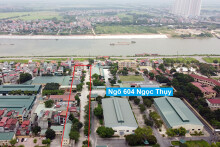 Những khu đất sắp thu hồi để mở đường ở phường Ngọc Thụy, Long Biên, Hà Nội (phần 1)