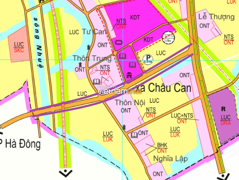 Đường sẽ mở ở xã Châu Can, Phú Xuyên, Hà Nội - Ảnh 1.
