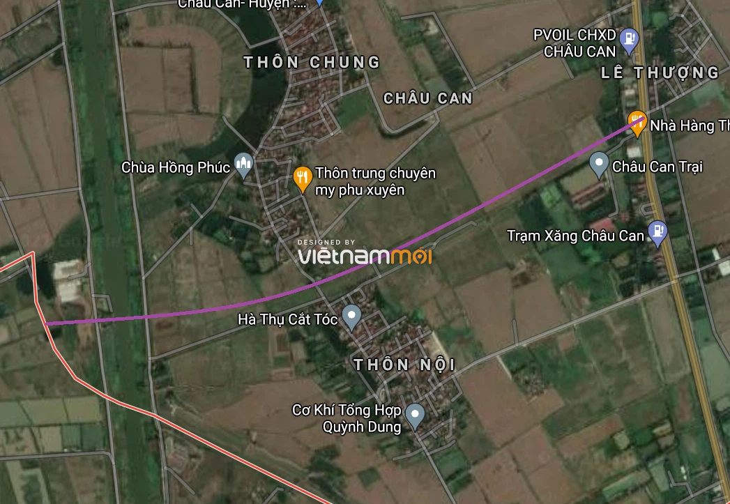 Đường sẽ mở ở xã Châu Can, Phú Xuyên, Hà Nội - Ảnh 2.