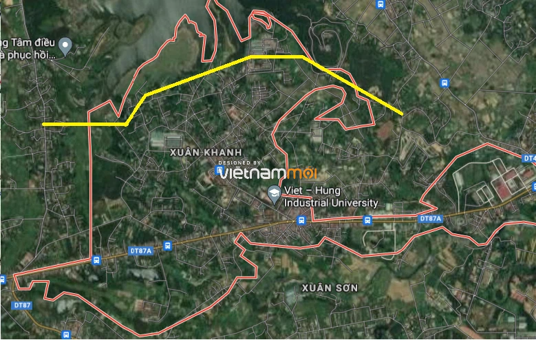 Đường sẽ mở ở phường Xuân Khanh, Sơn Tây, Hà Nội - Ảnh 3. Đường sẽ mở ở phường Xuân Khanh, Sơn Tây, Hà Nội - Ảnh 3.