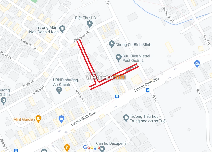 Đường sẽ mở theo quy hoạch ở phường Bình An, quận 2, TP HCM (phần 3) - Ảnh 8. Đường sẽ mở theo quy hoạch ở phường Bình An, quận 2, TP HCM (phần 3) - Ảnh 8.