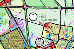 Bản đồ quy hoạch sử dụng đất xã Chàng Sơn, Thạch Thất, Hà Nội