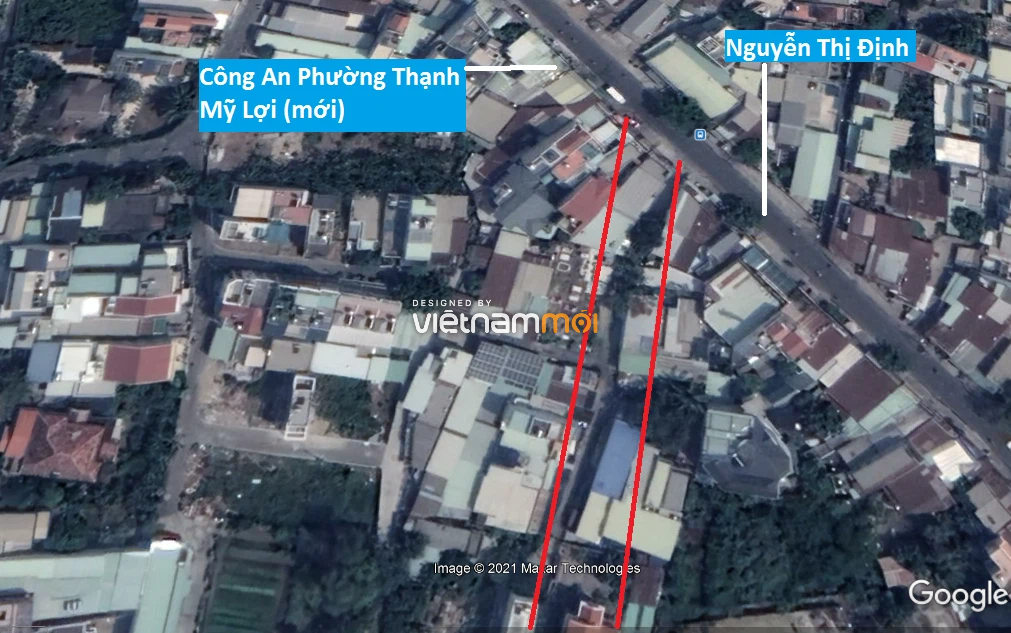 Đường sẽ mở theo quy hoạch ở phường Thạnh Mỹ Lợi, quận 2, Thủ Đức, TP HCM (phần 6) - Ảnh 3. Đường sẽ mở theo quy hoạch ở phường Thạnh Mỹ Lợi, quận 2, Thủ Đức, TP HCM (phần 6) - Ảnh 3.