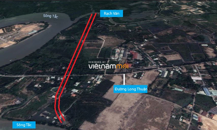 Đường sẽ mở theo quy hoạch ở phường Long Phước, quận 9, Thủ Đức, TP HCM (phần 1) - Ảnh 2.