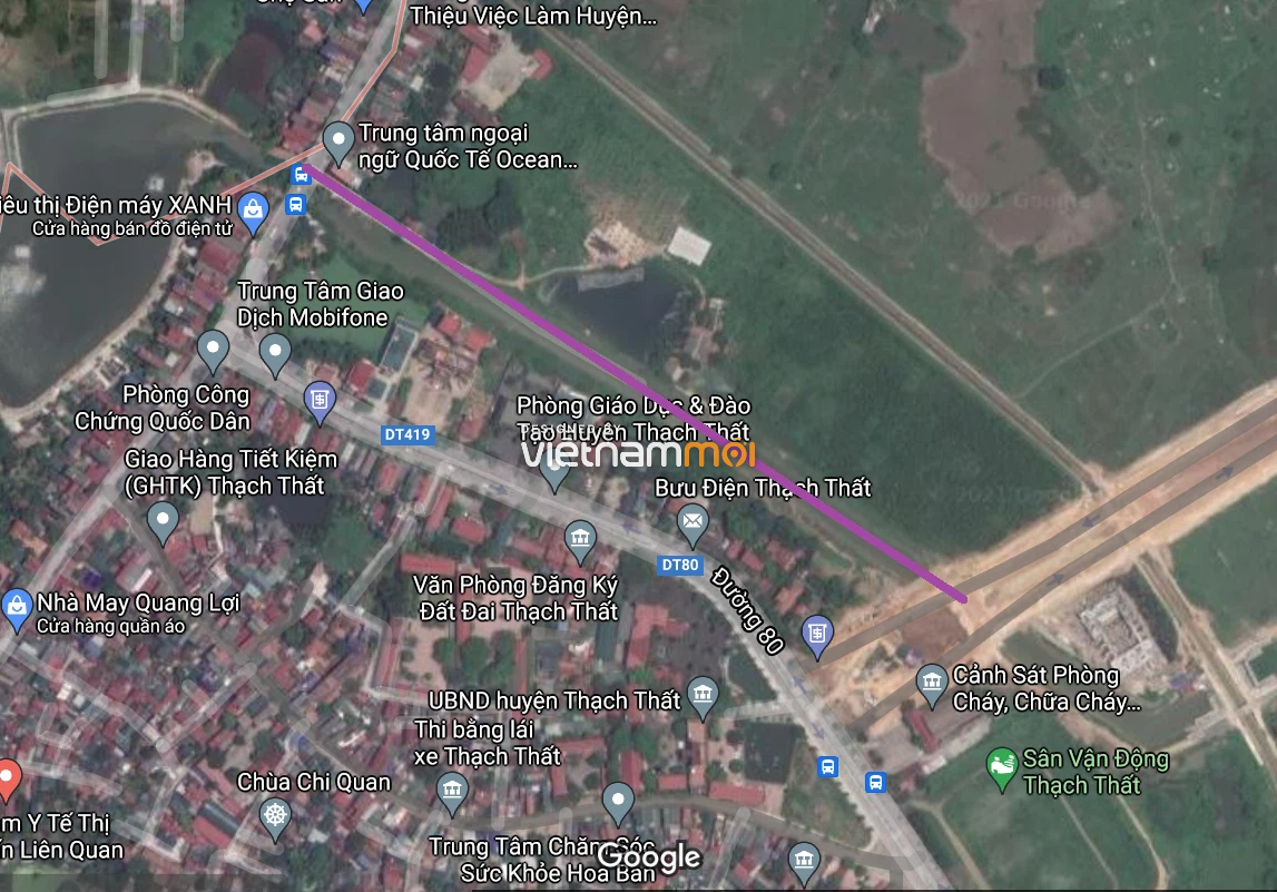 Đường sẽ mở ở thị trấn Liên Quan, Thạch Thất, Hà Nội - Ảnh 2. Đường sẽ mở ở thị trấn Liên Quan, Thạch Thất, Hà Nội - Ảnh 2.