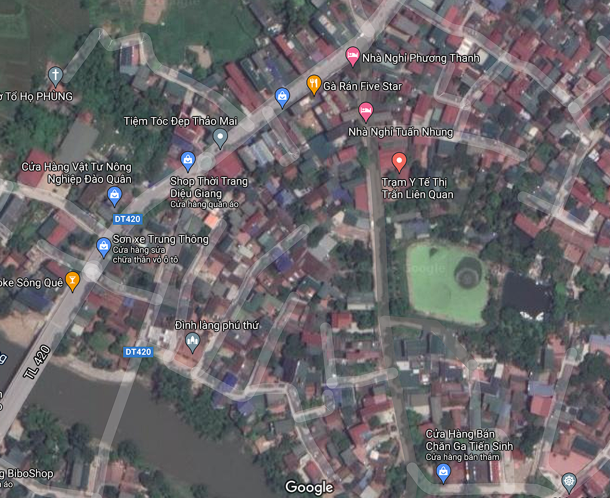 Đất dính quy hoạch ở thị trấn Liên Quan, Thạch Thất, Hà Nội - Ảnh 2.