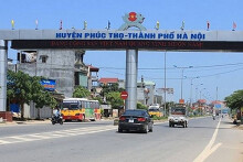 Hà Nội đấu giá 15 lô đất tại huyện Phúc Thọ, khởi điểm 40 triệu đồng/m2