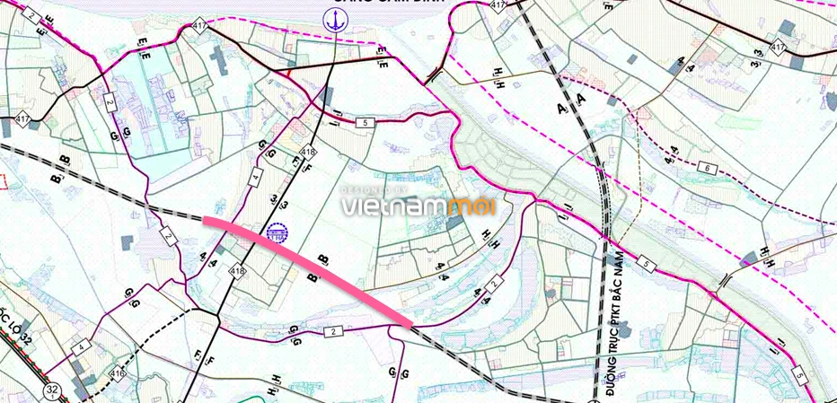 Đường sẽ mở ở xã Võng Xuyên, Phúc Thọ, Hà Nội - Ảnh 1.