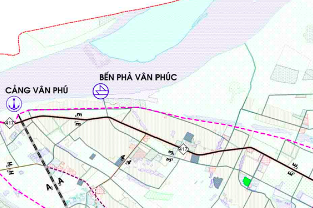 Bản đồ quy hoạch giao thông xã Vân Phúc, Phúc Thọ, Hà Nội - Ảnh 2. Bản đồ quy hoạch giao thông xã Vân Phúc, Phúc Thọ, Hà Nội - Ảnh 2.