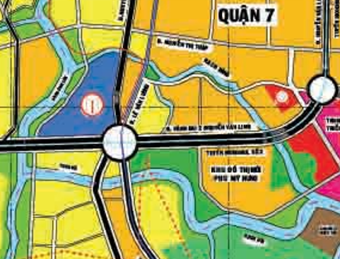 Bản đồ quy hoạch sử dụng đất phường Tân Phong, quận 7, TP HCM - Ảnh 4.