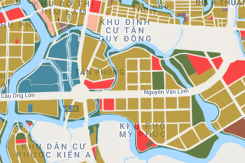 Bản đồ quy hoạch sử dụng đất phường Tân Phong, quận 7, TP HCM