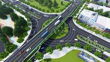 Cầu vượt đường 2 tháng 9 Đà Nẵng thành hình sau 15 tháng thi công