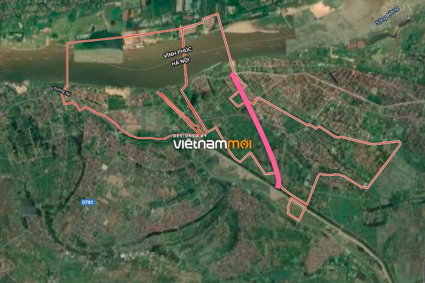 Đường sẽ mở ở xã Xuân Đình, Phúc Thọ, Hà Nội - Ảnh 2.