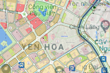 Bản đồ quy hoạch sử dụng đất phường Yên Hoà, Cầu Giấy, Hà Nội
