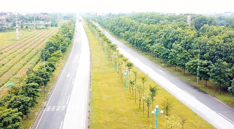 Sắp làm đường rộng 100 m qua KĐT Mê Linh, nối Vĩnh Phúc với Hà Nội - Ảnh 1. Sắp làm đường rộng 100 m qua KĐT Mê Linh, nối Vĩnh Phúc với Hà Nội - Ảnh 1.
