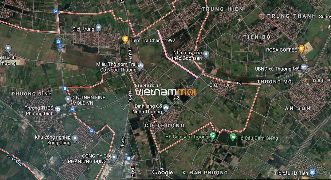 Đường sẽ mở ở xã Phương Đình, Đan Phượng, Hà Nội - Ảnh 3.
