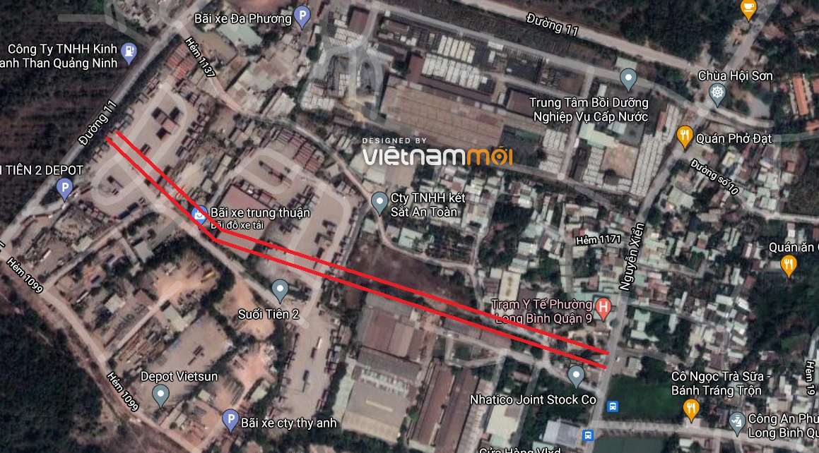 Đường sẽ mở ở phường Long Bình, quận 9, TP Thủ Đức - Ảnh 3.